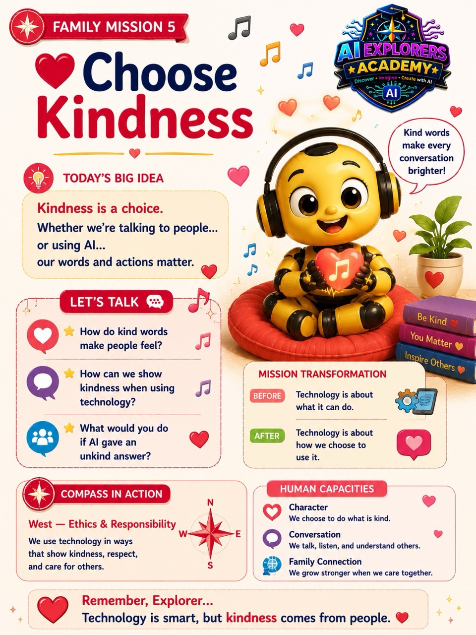Choose Kindness family mission